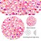 4500 Pcs SS12 3mm AB Flatback Rhinestones for Nails Art Crafts Glitter Round Shine Gems Crystals DIY Clothes Shoes (Black-Bottom Purple Red AB